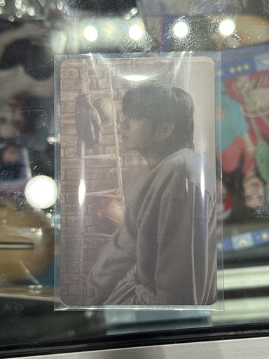 Photocard Jungkook Golden POB Transparente