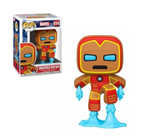 Funko Pop Marvel Gingerbread Iron Man #934