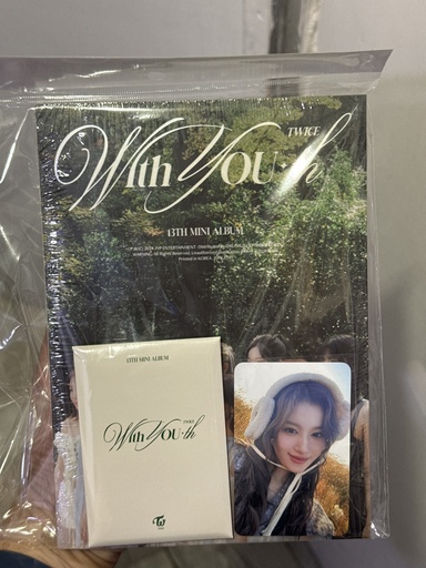 Music Plant Twice With Youth Album Photocard