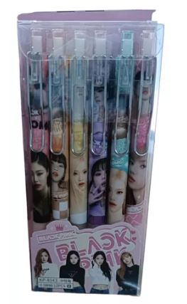 Paquete de plumas BlackPink 12 pz