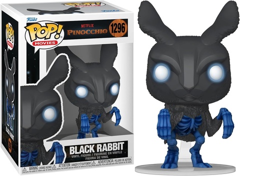 Funko Pop Movies Netflix Pinocchio Black Rabbit #1296