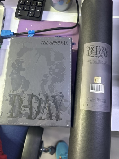 Agust D TOUR D-Day THE ORIGINAL con DVD y poster