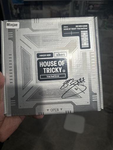 XIKERS HOUSE OF TRICKY TRIAL AND ERROR FIRMADO