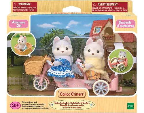 Ternurin Tandem Cycling Set Husky Sisters & Brother