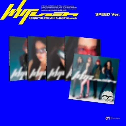 Aespa 5th Mini Album Whiplash SPEED Ver. Random 