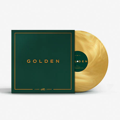 [VINYL-JUNGKOOK-GOLDEN-LP-GOLD] Jungkook Golden Vinyl