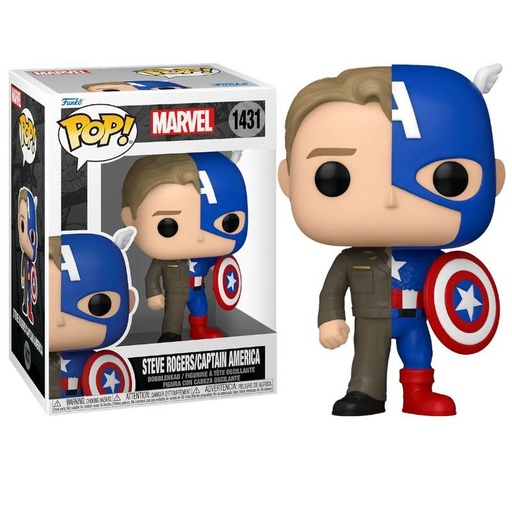 Funko Pop Marvel Steve Rogers/Captain America #1431