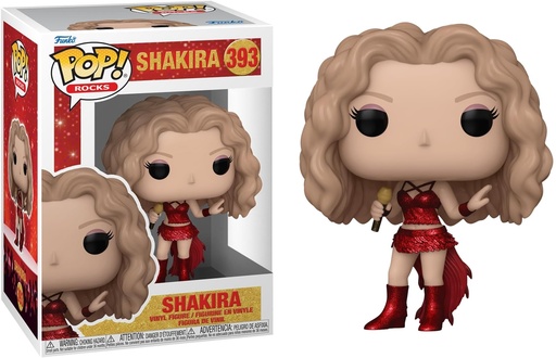 Funko Pop Rocks Shakira Shakira Super Bowl LIV Glitter #393 