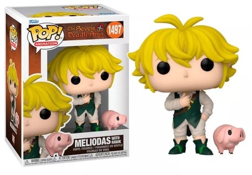 Funko Pop Animation Seven Deadly Sins Meliodas and Hawk Buddy #1497