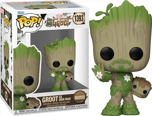 Funko Pop We Are Groot Groot as Iron Man #1393