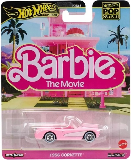 Hot Wheels Pop Culture Barbie the Movie 1956 Corvette