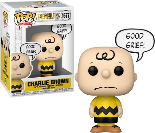 Funko Pop Television Peanuts Charlie Brown Good Grief #1677