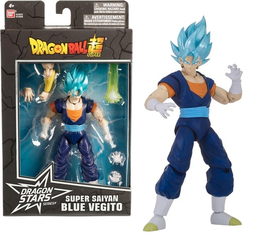 Bandai Dragon Ball Dragon Stars Series Super Saiyan Blue Vegito Figura de acción 6.5in