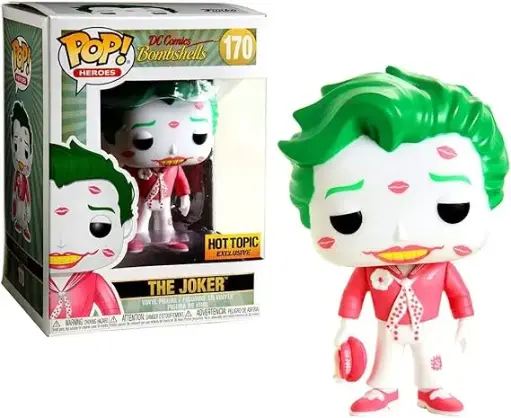 Funko Pop Heroes DC Bombshells The Joker Kisses #170 Special Edition