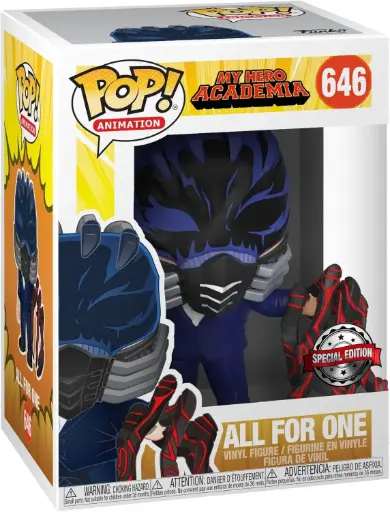 Funko Pop Animation My Hero Academia All For One #646 Special Edition