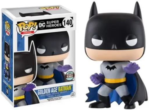 Funko Pop Heroes  DC Super Heroes Golden Age Batman #140