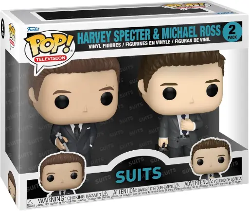 Funko Pop Television Harvey Specter and Michael Ross 2Pack