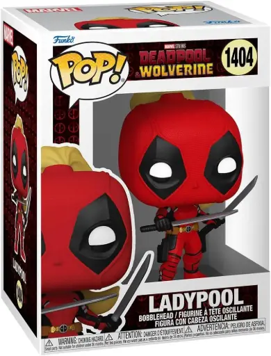 Funko Pop Marvel Deadpool y Wolverine Ladypool #1404