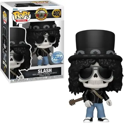 Funko Pop Rocks Guns'N Roses Slash #402 Calavera Exclusive Funko Shop