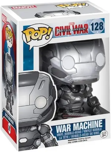 Funko Pop Captain America Civil War Marvel War Machine #128