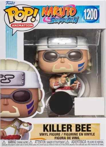  Funko Pop Animation Naruto Shippuden Killer Bee #1200 Special Edition