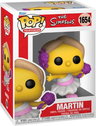 Funko Pop TV The Simpsons Martin #1654