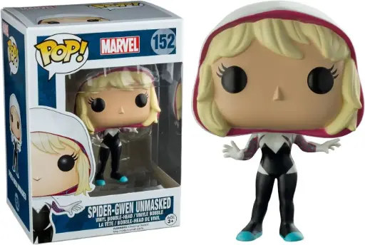 Funko Pop Marvel Spidergwen Unmasked #152