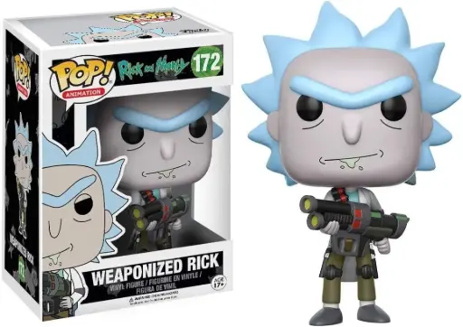 Funko Pop Animation Rick y Morty Weaponized Rick #172