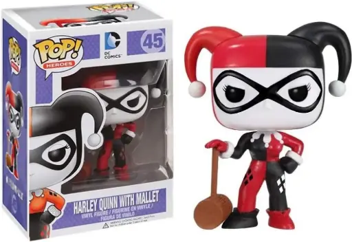 Funko Pop Heroes DC Comics Harley Quinn W/Mallet #45