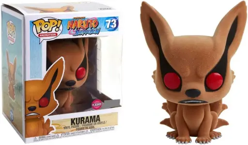 Funko Pop Animation Naruto Shippuden Kurama Flocked #73