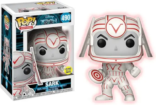 Funko Pop Disney Tron Sark #490 Glows in the Dark 