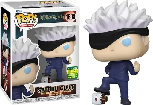 Funko Pop Animation Jujutsu Kaisen Satoru Gojo #1608 Summer Convention 2024 Exclusive