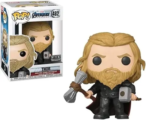 Funko Pop Marvel Avengers Thor end Game 2 martillos #482 Special Edition 