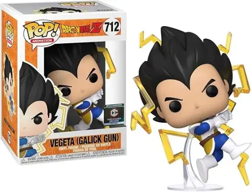 Funko Pop Animation Vegeta Galick Gun #712 Exclusive Chalice