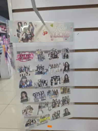 KPOP Planilla Stickers New Jeans Transparente