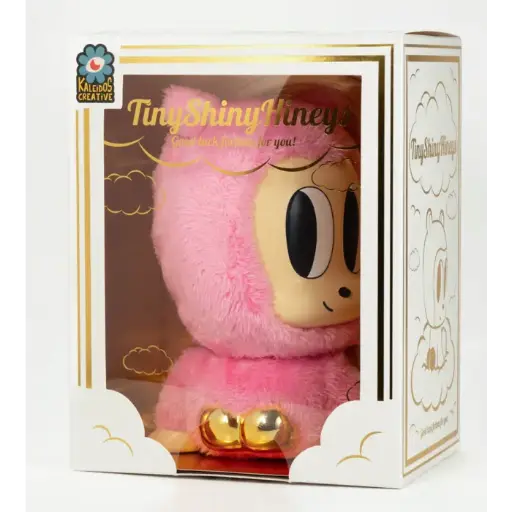 Kaleidos Creative Tiny Shiny Hineys  Pink 7in Plush 