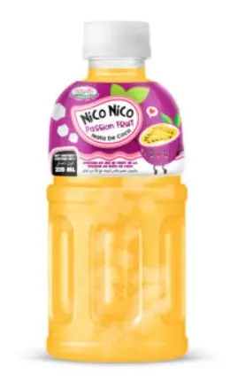 Nico Nico Jugo de Maracuya con Nata de Coco 320ml