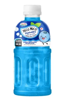Nico Nico Jugo de Mora Azul con Nata de Coco 320ml