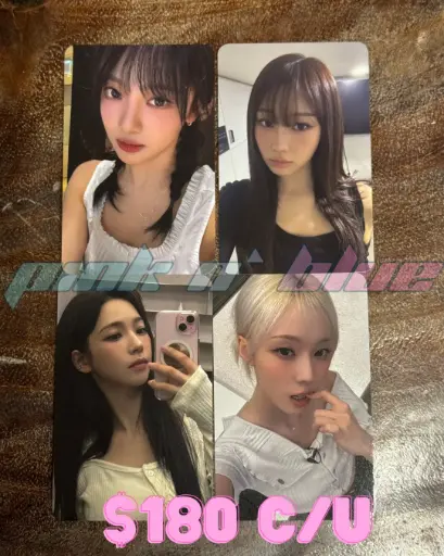 Photocard Aespa Armageddon Oficial Fancall Makestar