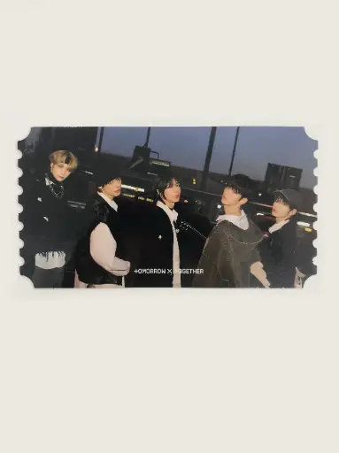 KPOP Foto Ticket TXT Minisode 3 Oficial Weverse 