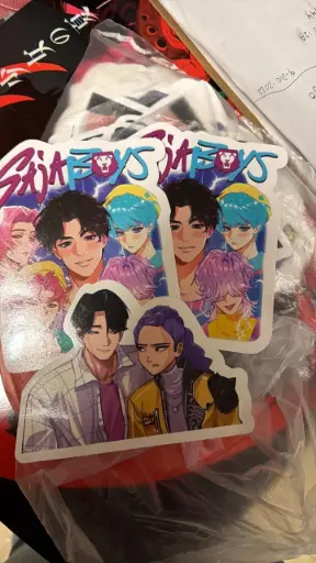 Demon Hunters Stickers Grande