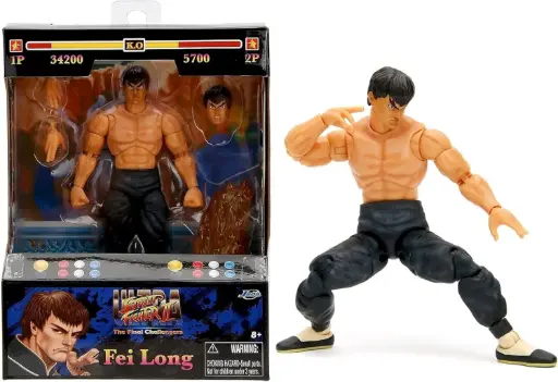 Jada Toys Street Fighter Fei Long