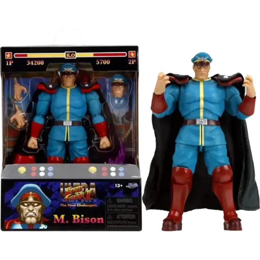 Jada Toys Street Fighter M. Bison