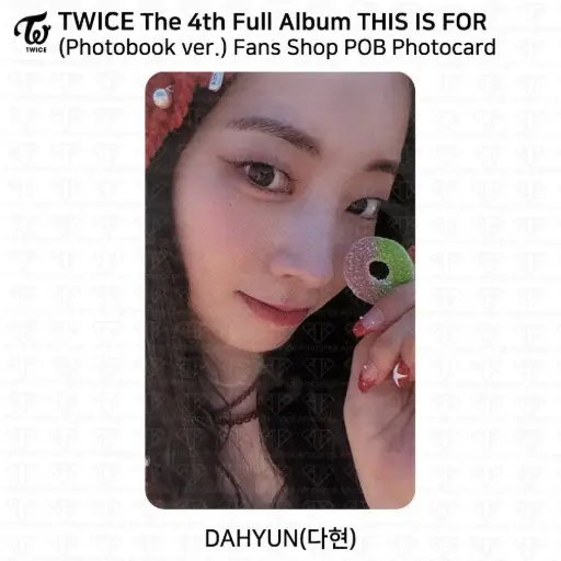 Photocard Twice This is for POB