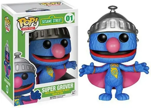 Funko Pop Sesame Street Sesame Street Super Grover #01
