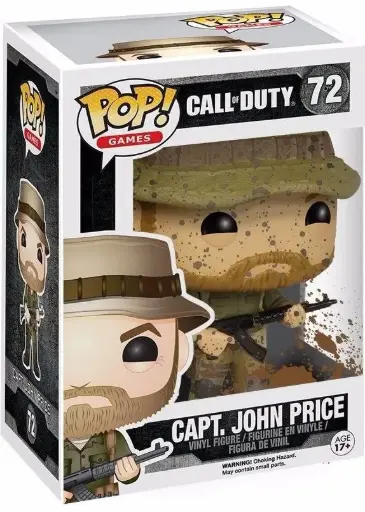  Funko Pop Call of Duty Capt. John Price # 72
