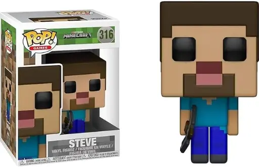 Funko Pop Games Minecraft Steve #316 