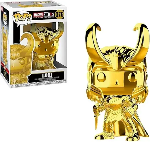 FUNKO POP MARVEL Studios 10 Loki GOLD #376