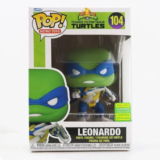 Funko Pop Teenage Mutant Turtles Leonardo Summer Convention #104