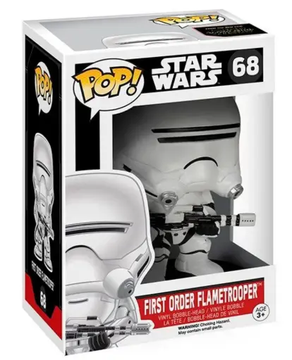  Funko Pop Star Wars FIRST ORDER FLAMETROOPER #68